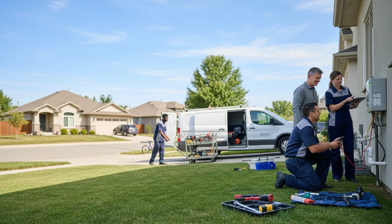 Tankless water heater service in Glenville, WV